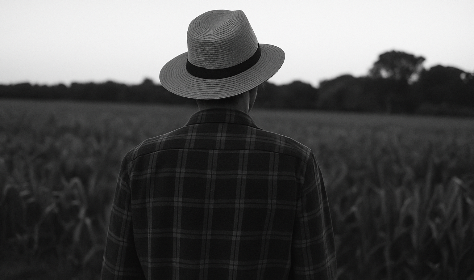 Farmer in field
